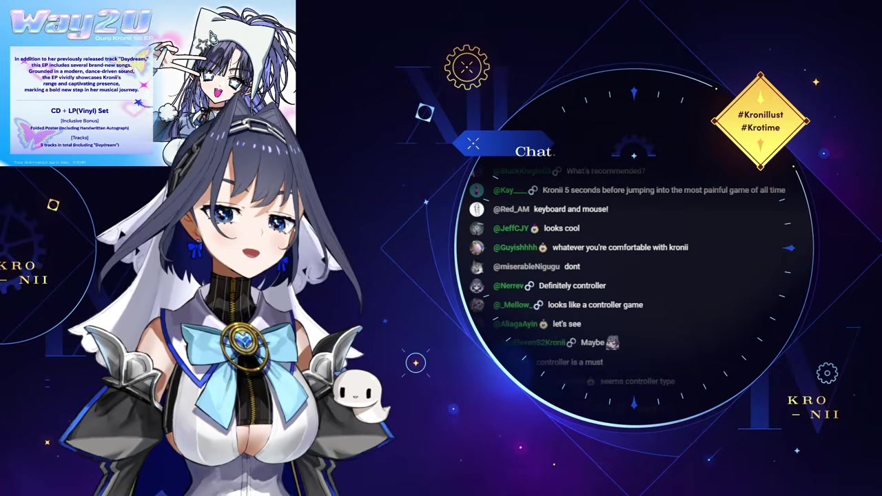 [SANABI] Kronii Panics Over Screen Bug and Ear-Bursting BGM