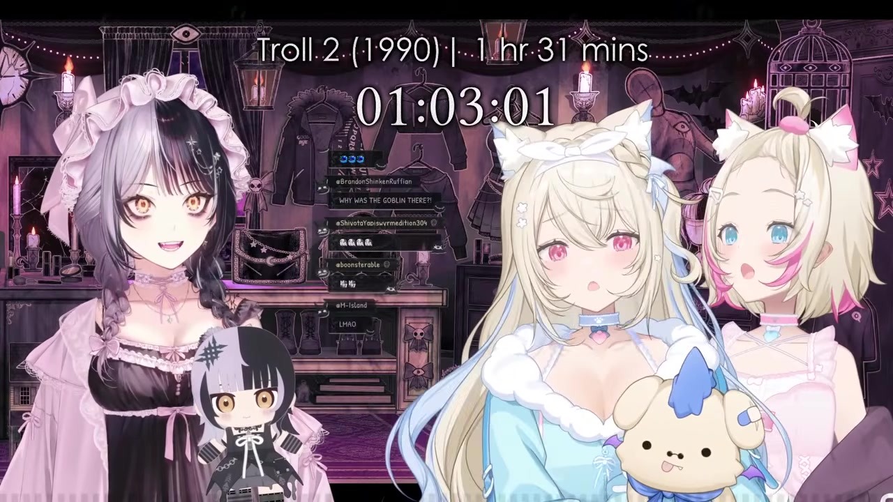 [Troll 2] Shiori loses it over molotov Grandpa Seth