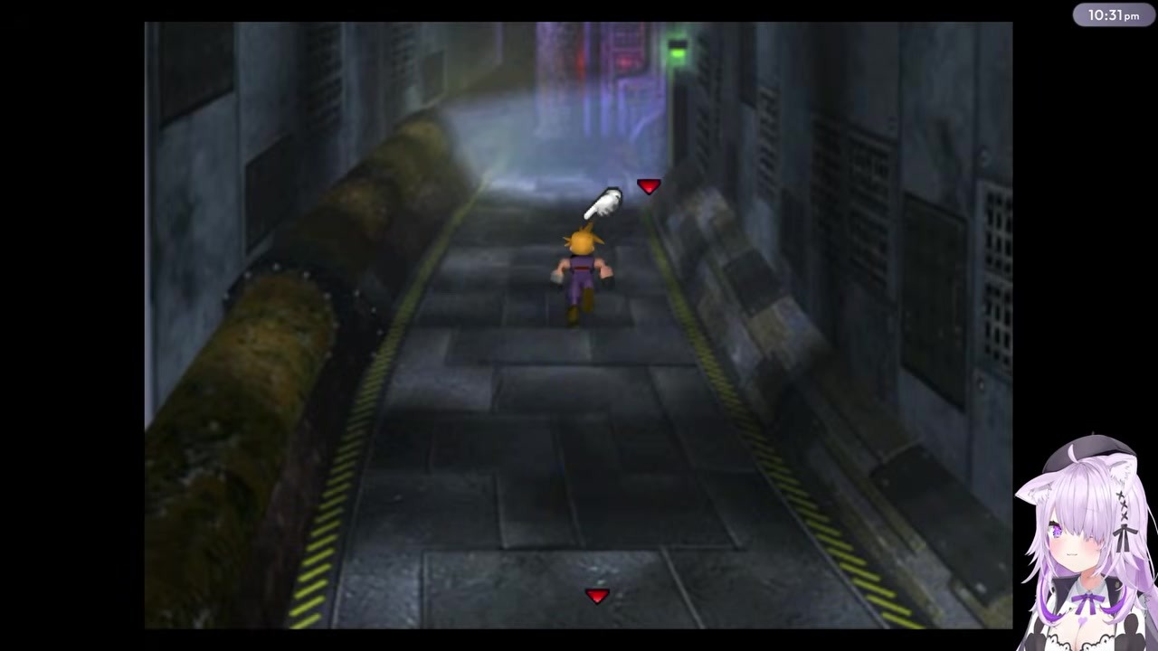 [FF7] Okayu skips all story events climbing 60 floors at 3x speed after frontal assault