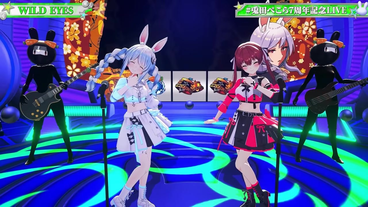 【7周年LIVE】ぺこマリ歌唱からAZKi登場でユニコーン覚醒