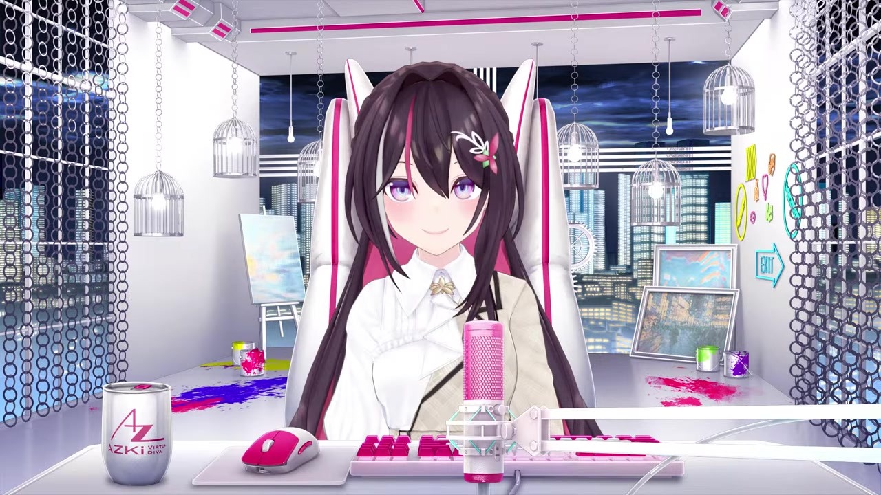 【バイオRE3】レオンとニアミスしてたことに気づくAZKi