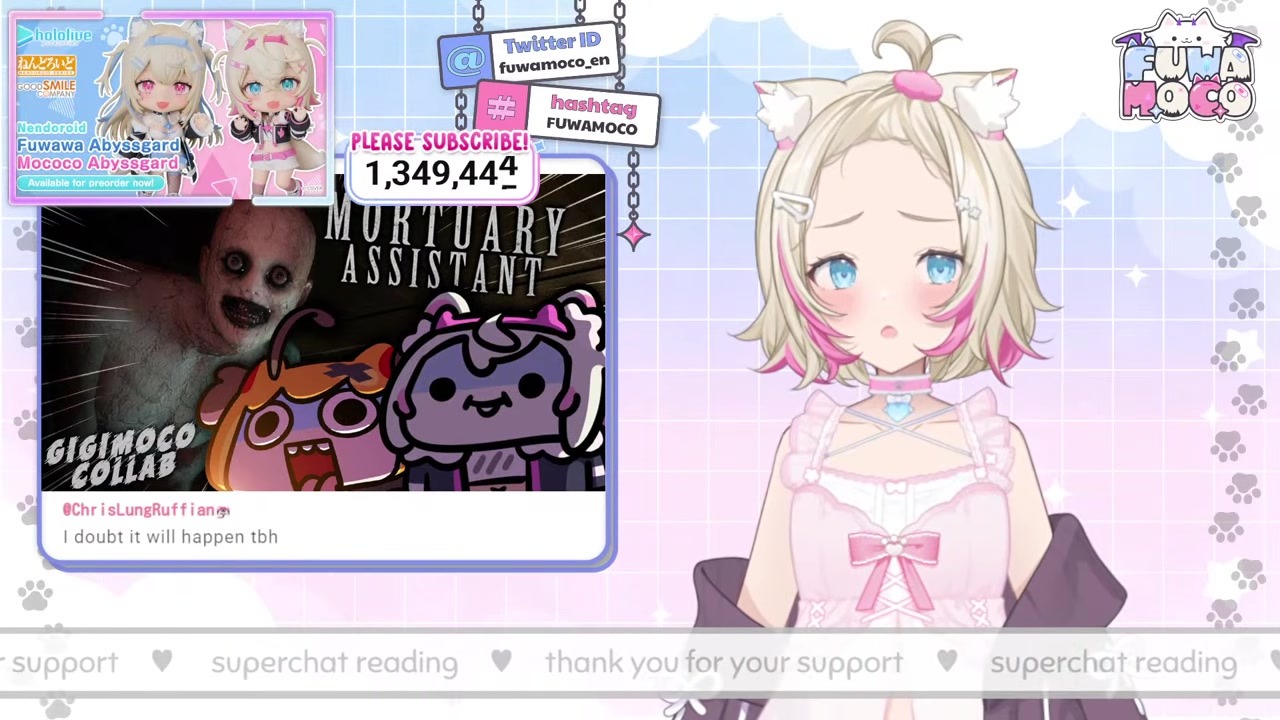 [Horror Game] Mococo's Bug Punishment: 1 Bug per Gigi Scream