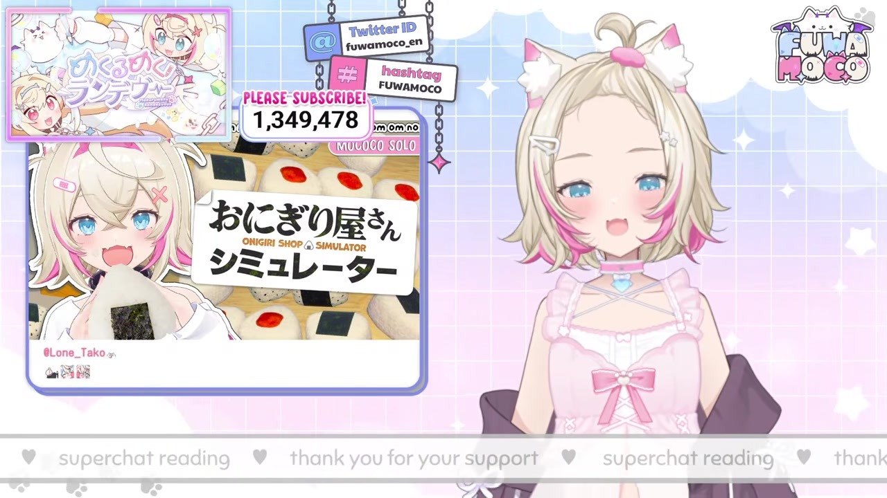 [Superchat Reading] Mococo panics when asked if sneezing makes nostrils bigger