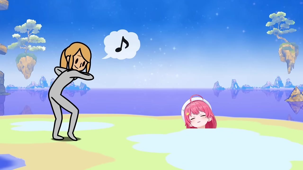 【リズ天】フルーツジッパーでオタ芸するみこザウルス