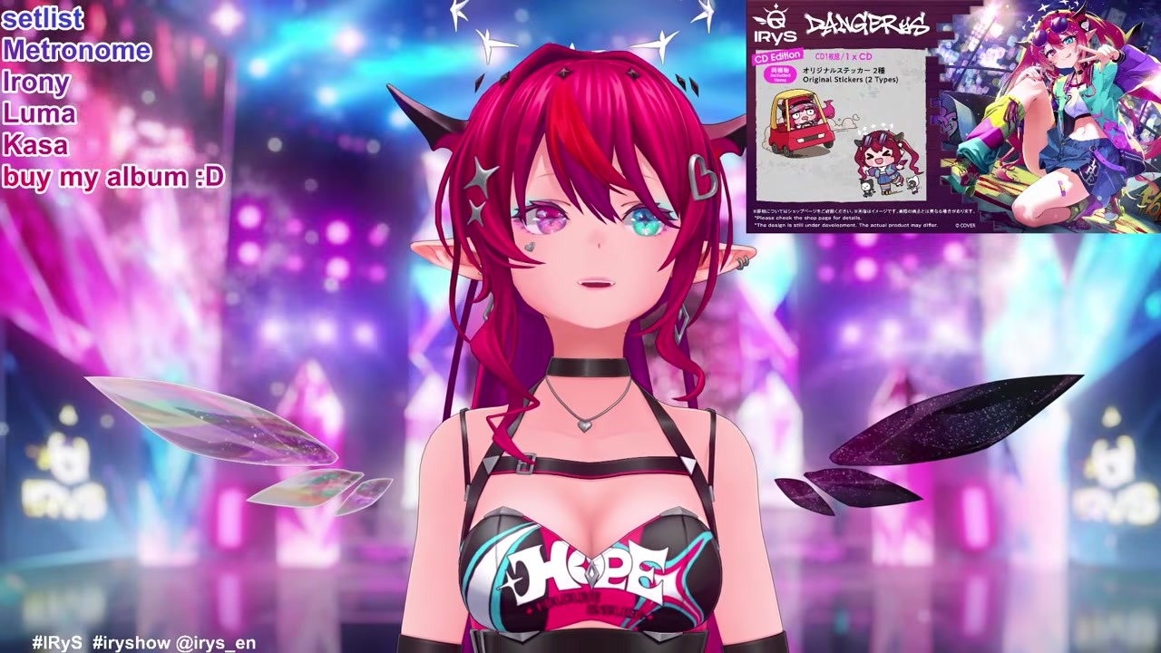 [Singing] IRyS panics as autoplay triggers, blurting out "Yoshiwara is ramen"