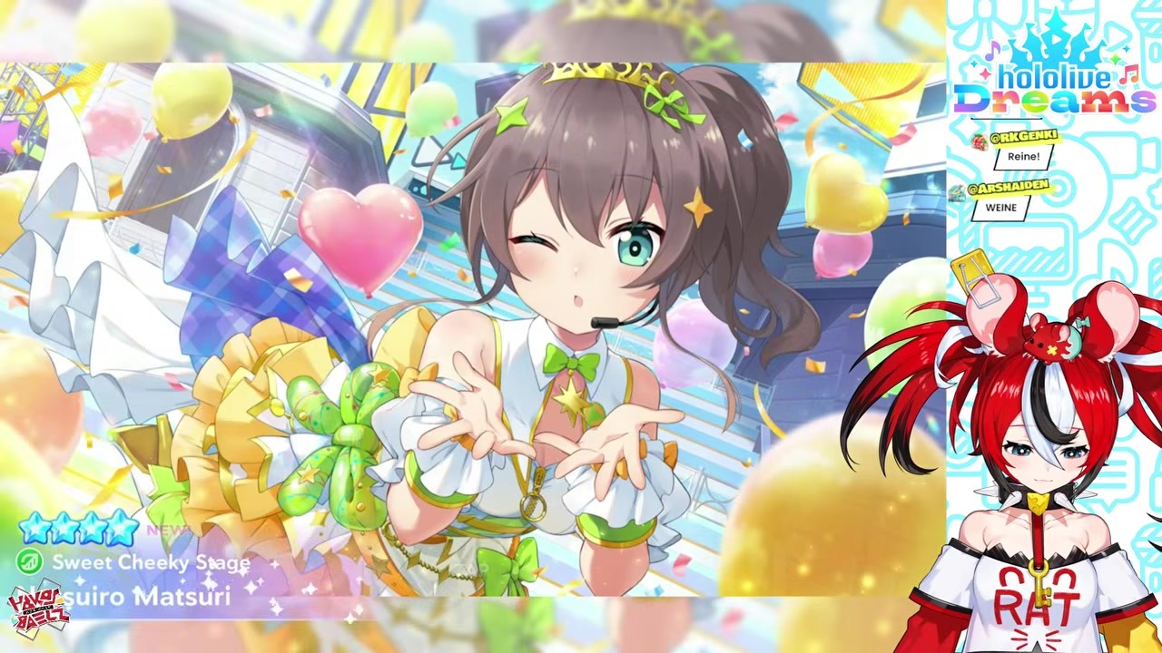 [hololive Dreams] Hakos Baelz pulls three 5-stars in a paid gacha