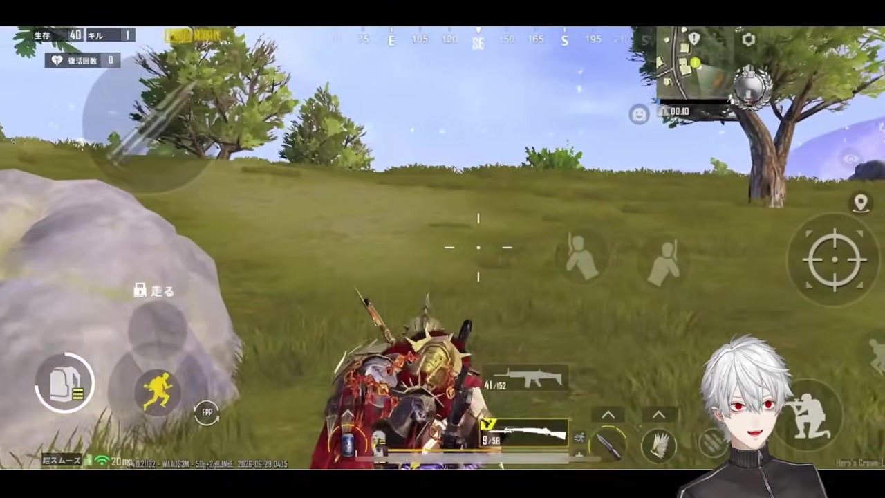【PUBGM】救援物資の旗で兵士湧きと儀式ポーズを決める葛葉