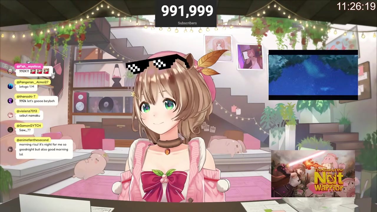 [Morning Stream] Ayunda Risu sets off the wrong soundboard and wakes everyone up despite it being morning