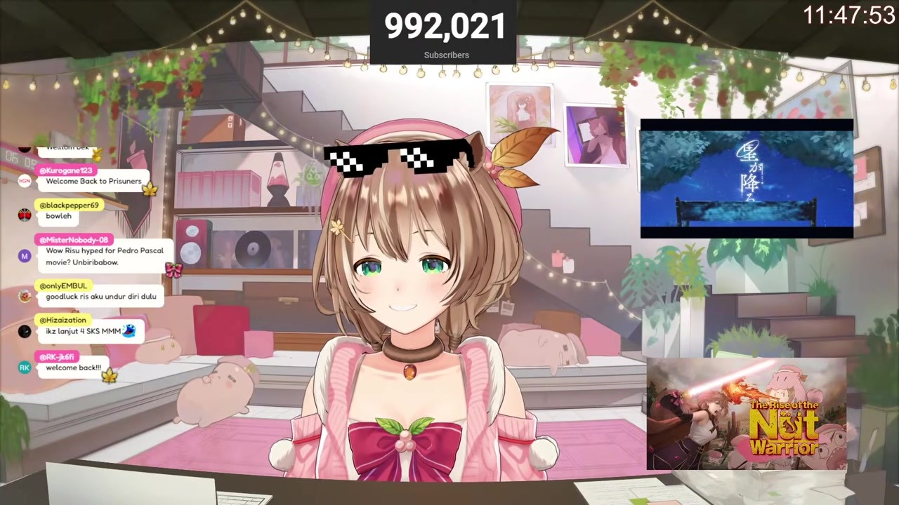 [Morning Stream] Ayunda Risu Turns the Stream into Hell with a Cursed Kermit Joker Video