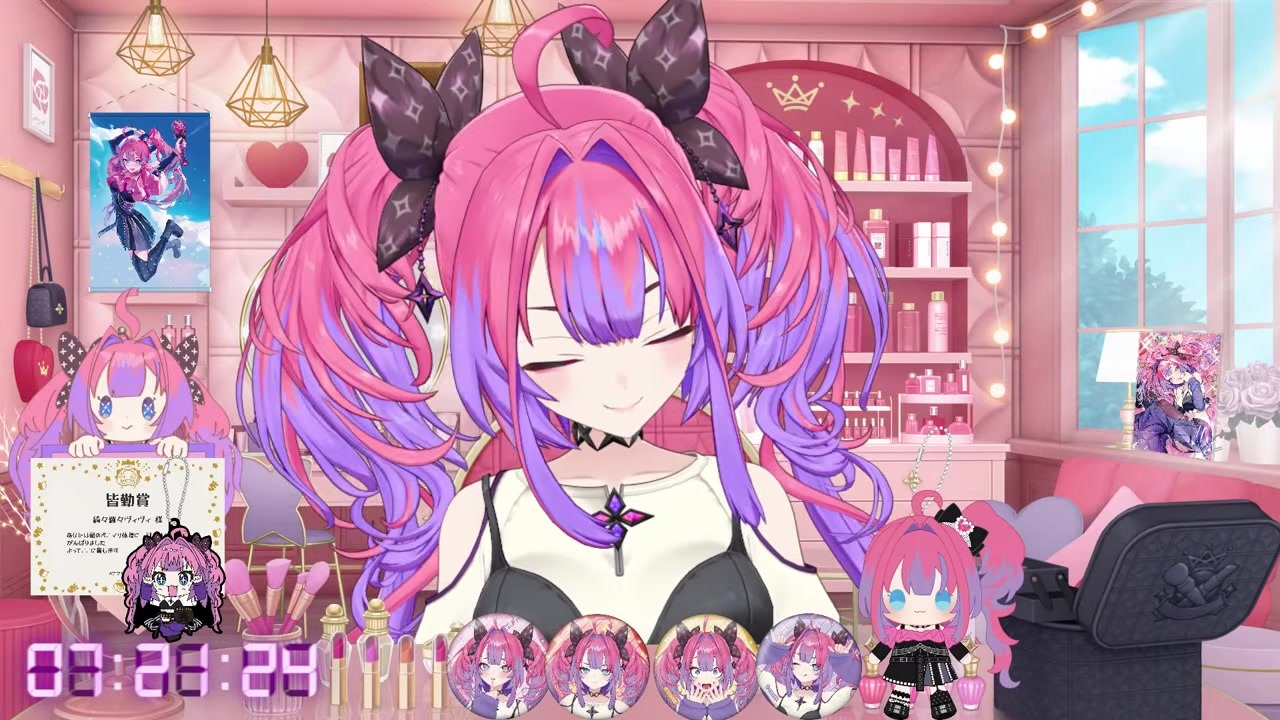 【朝活】雑談中にガチ歯磨きASMR始まる綺々羅々ヴィヴィ