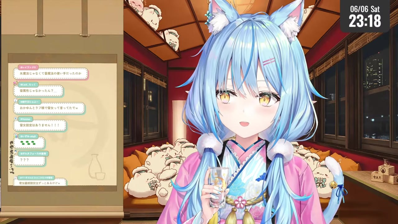 【時計全滅】次々狂う時計にスマホだけが頼りになる雪花ラミィ
