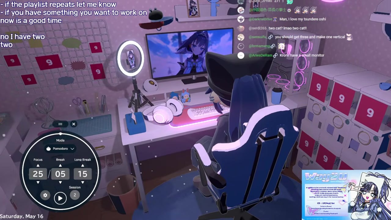 [Stream End?] Kronii Returns Right After Goodbye to Mess with Viewers