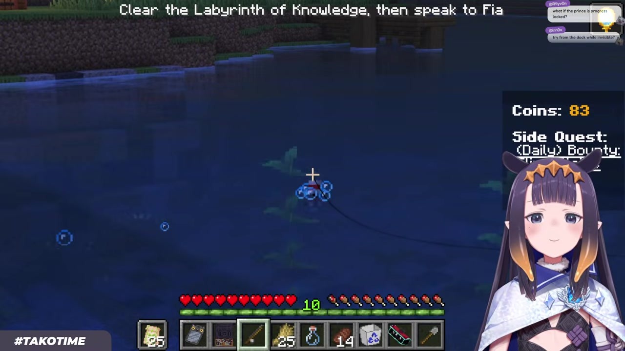 [Legendary Fish] Ina Apologizes for Doubting and Catches the River Prince