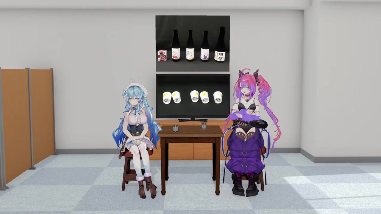 【おつラビー】酔い冷め今更謝罪し、ラミーにぎゅーされるVivi