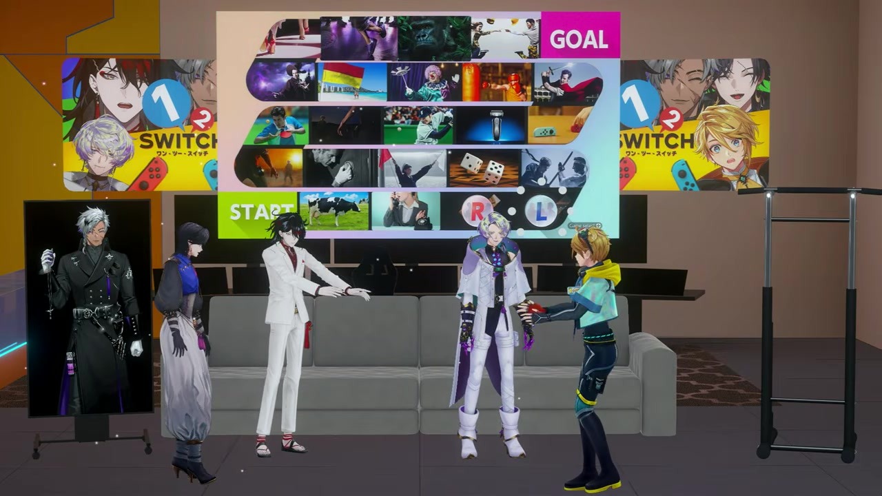 [1-2-Switch] Camera zooms in on Wilson's butt during his moe pose