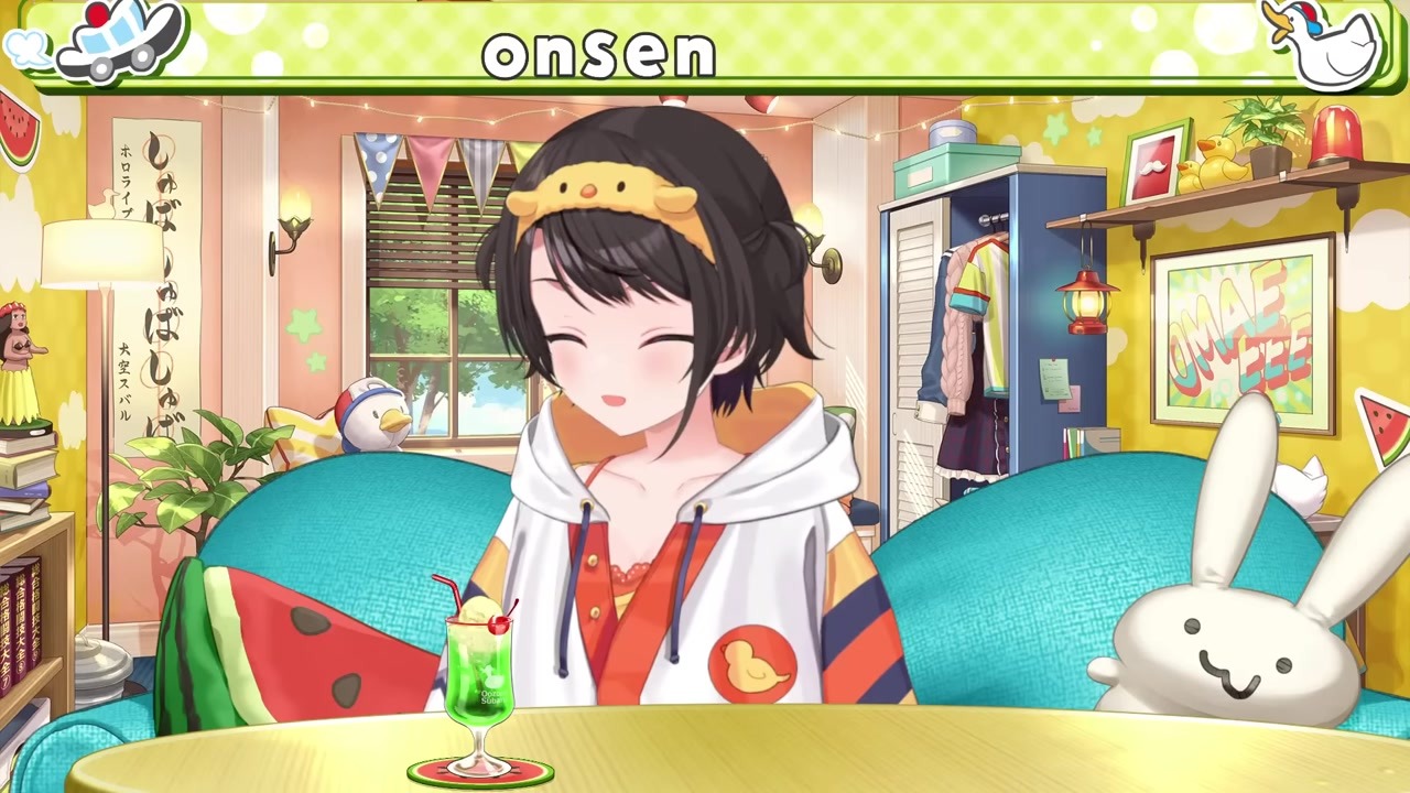 [OhaySuba] Bursting out laughing at "policy deprivation" then going dead silent upon realizing someone was in the bathroom - Oozora Subaru