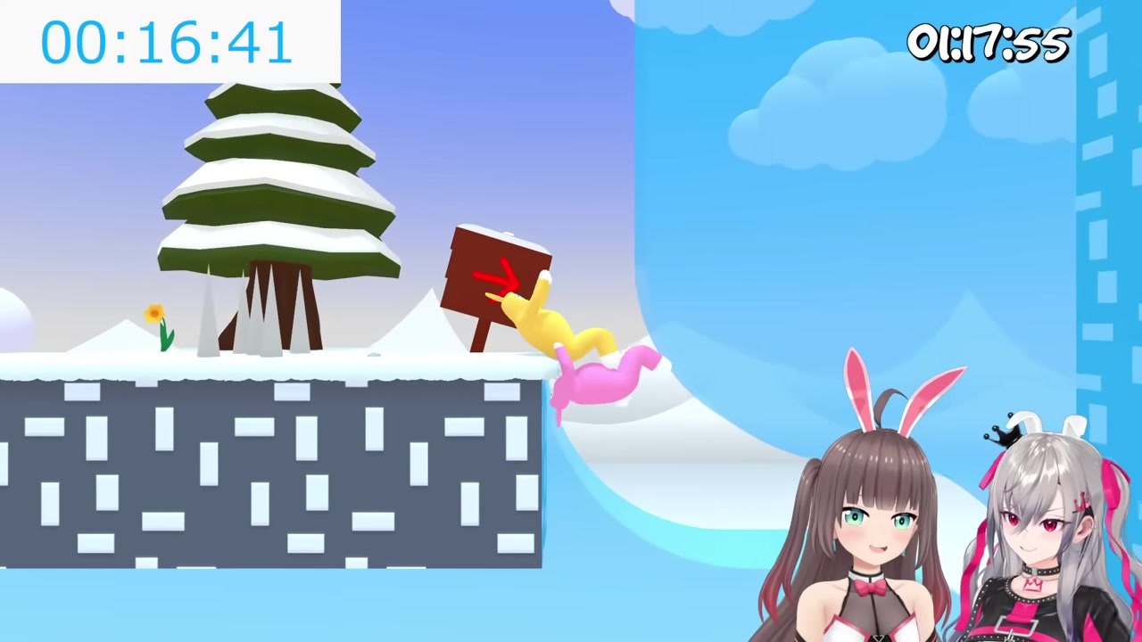 [SUPER BUNNY MAN] Matsuri screams "Liar!!" after being tricked by Botan