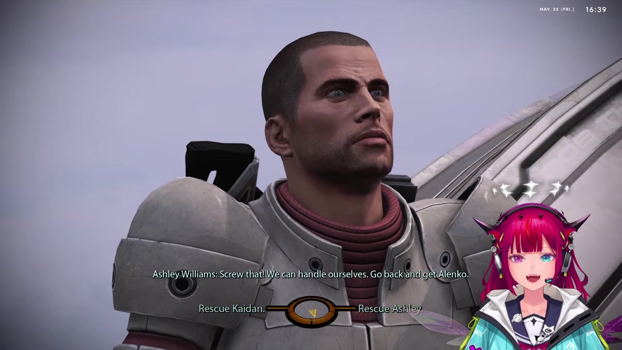 [Mass Effect] IRyS Pretends to Struggle Before Instantly Abandoning Ashley
