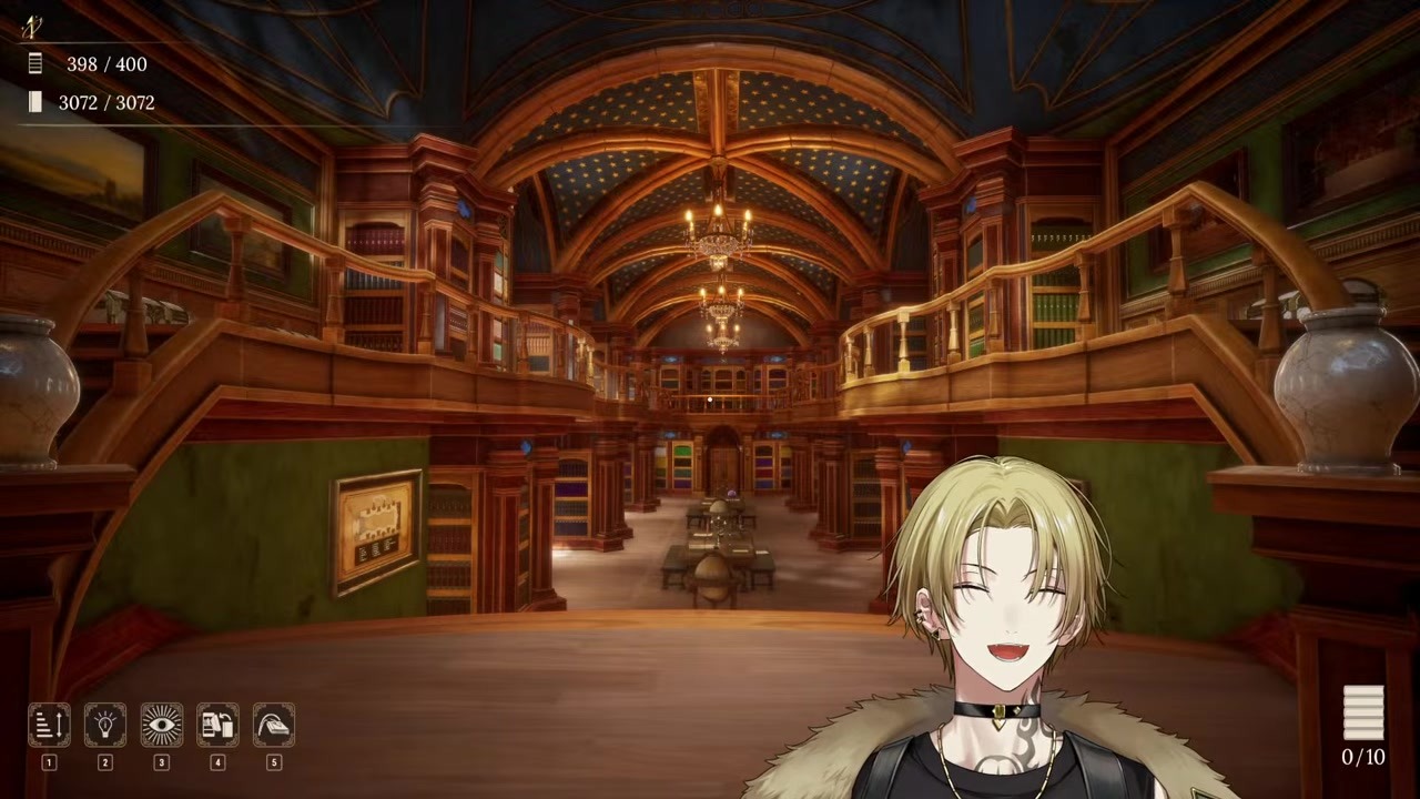 [Library] Screams after the last book → found out it's 398/400 with 2 wrong rows Luca
