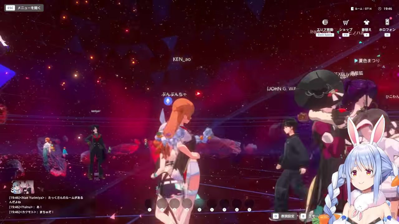 【ホロアース】まつりとフュージョン！幻聴まで聞こえたぺこら