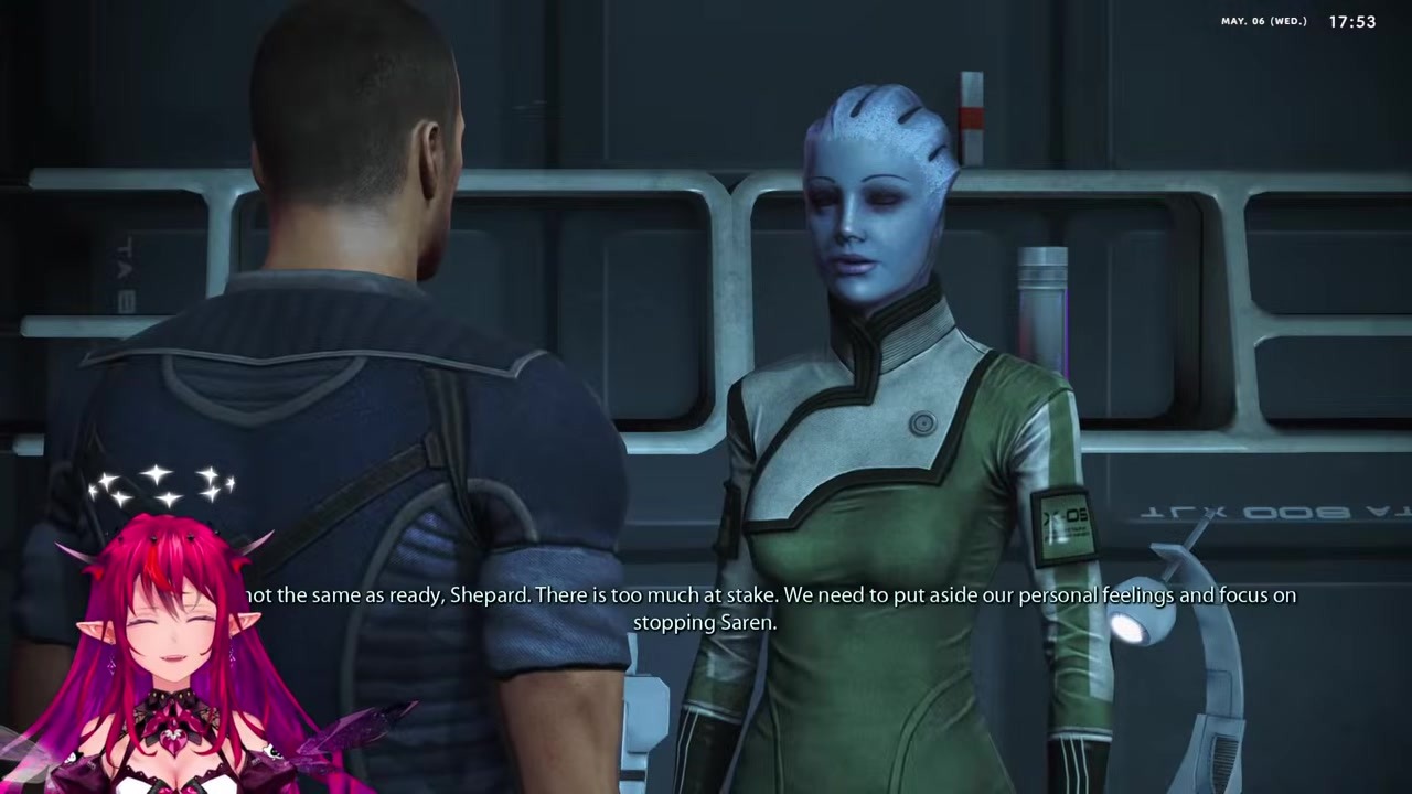 [Mass Effect] IRyS pushes too hard on an Asari and gets rejected