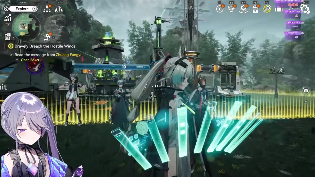 [Endfield] Biboo Rejoices When a Cat Appears on Her Back While Idling