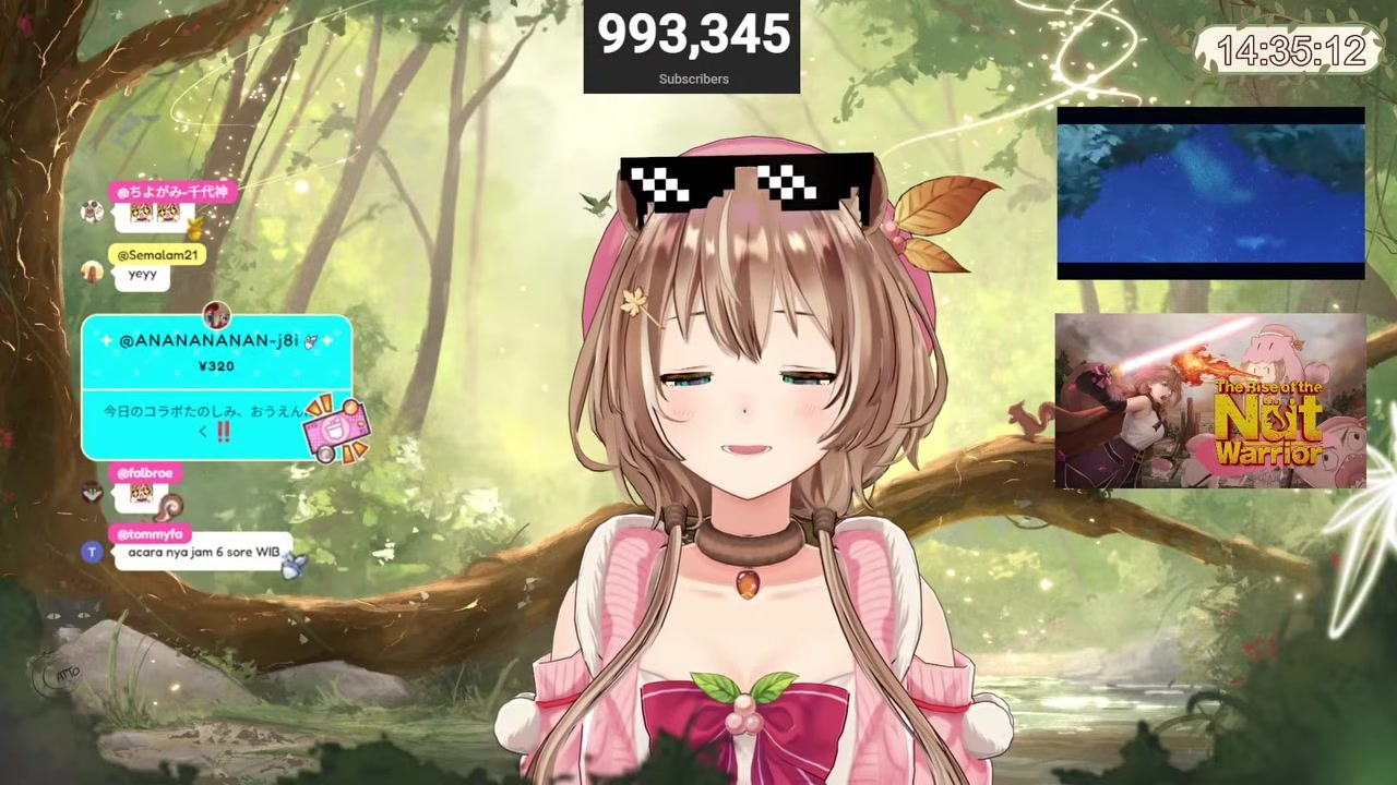 [Stream End] Risu Wraps Up the Stream in 30 Minutes Flat with "That's All, Folks!"