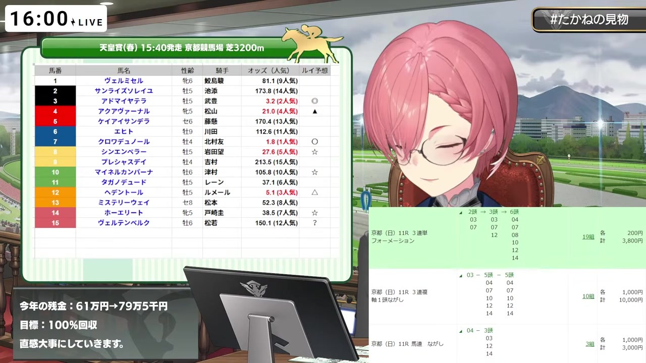 [Tenno Sho (Spring)] Takane Lui Who Dismissed Her Fave Kitasan Black at the Last Minute and Missed the Winner