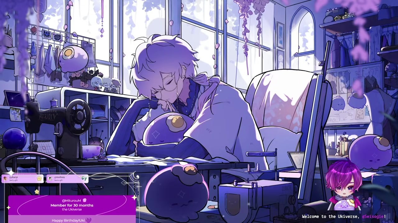 [Birthday Karaoke] Uki Nervous About First Live in Ages