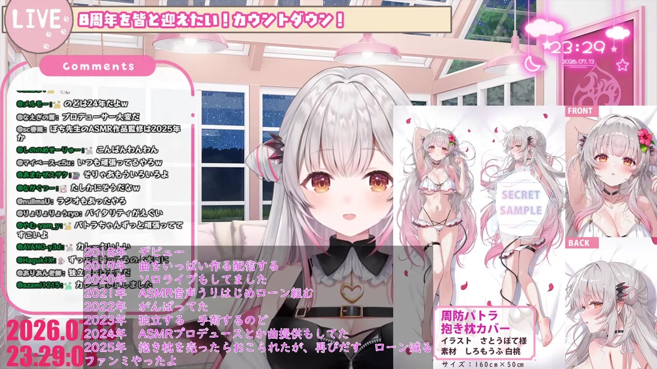 【生誕祭】8/10開催＆豪華ゲスト・重大告知発表 パトラ