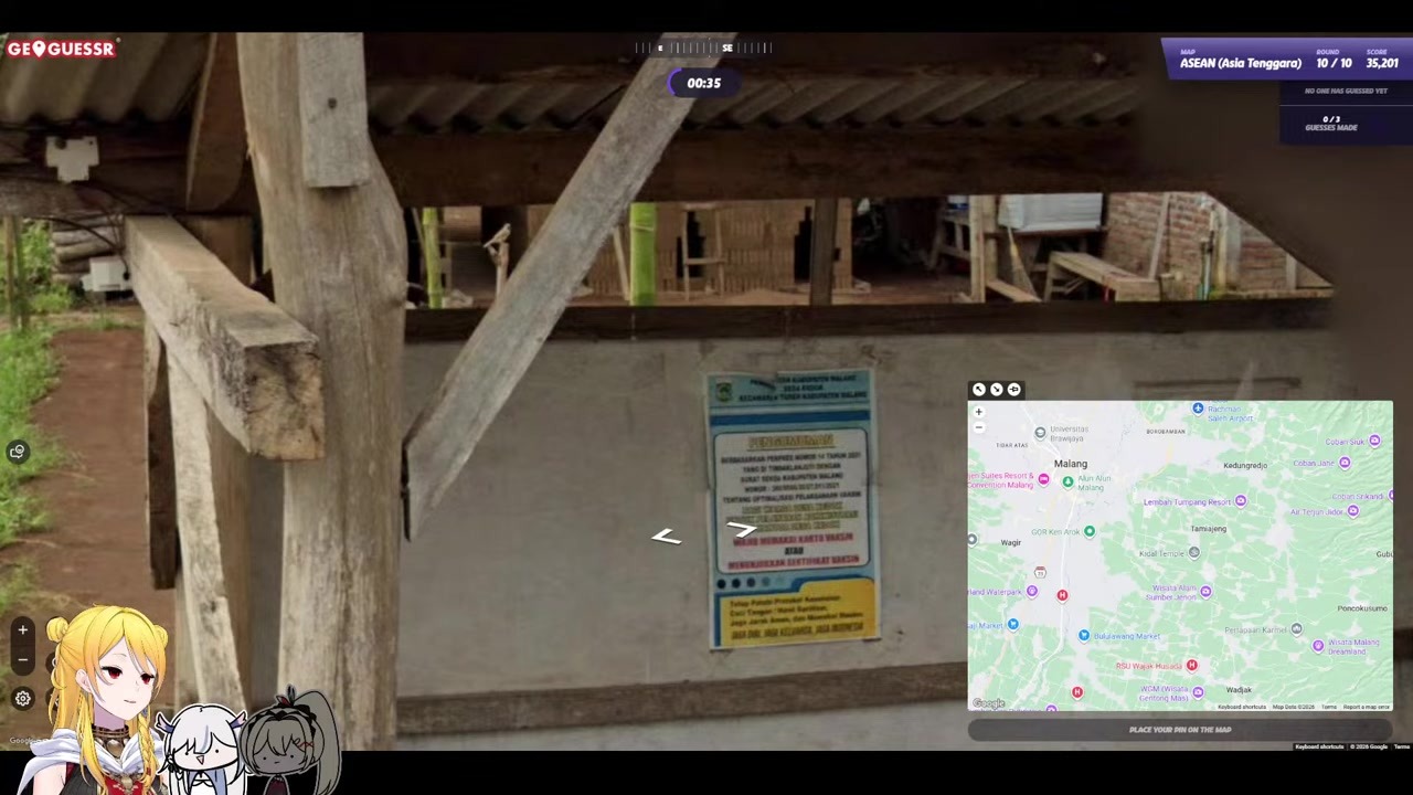 [GeoGuessr] Kaela panics as IRyS raid hits her stream
