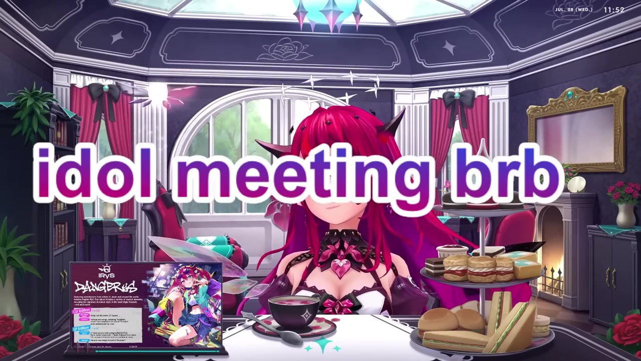 [Return] IRyS Caught in a Banana Peel Debate After an Idol Meeting
