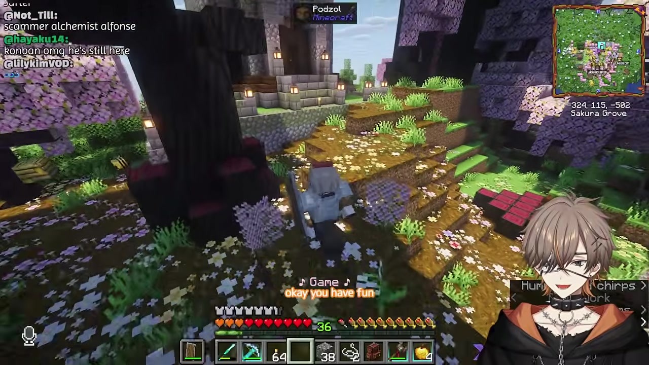 【マイクラ】7時間越えで動物探しから即終了するAlban