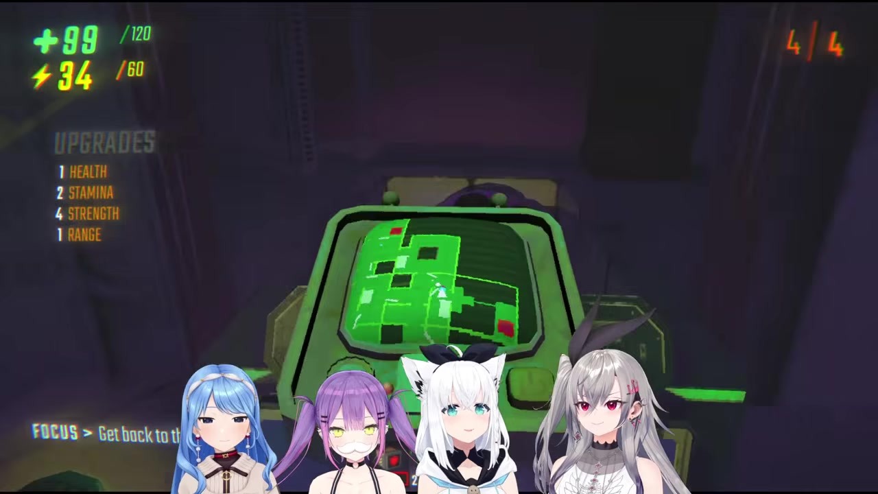 [R.E.P.O.] Fubuki Nearly Dislocates Her Jaw at Over-Bouncy Physics