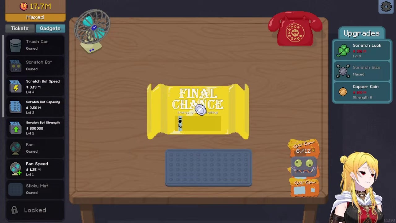 [Scratch] Kaela Loses Her Trash Can on the Final Chance