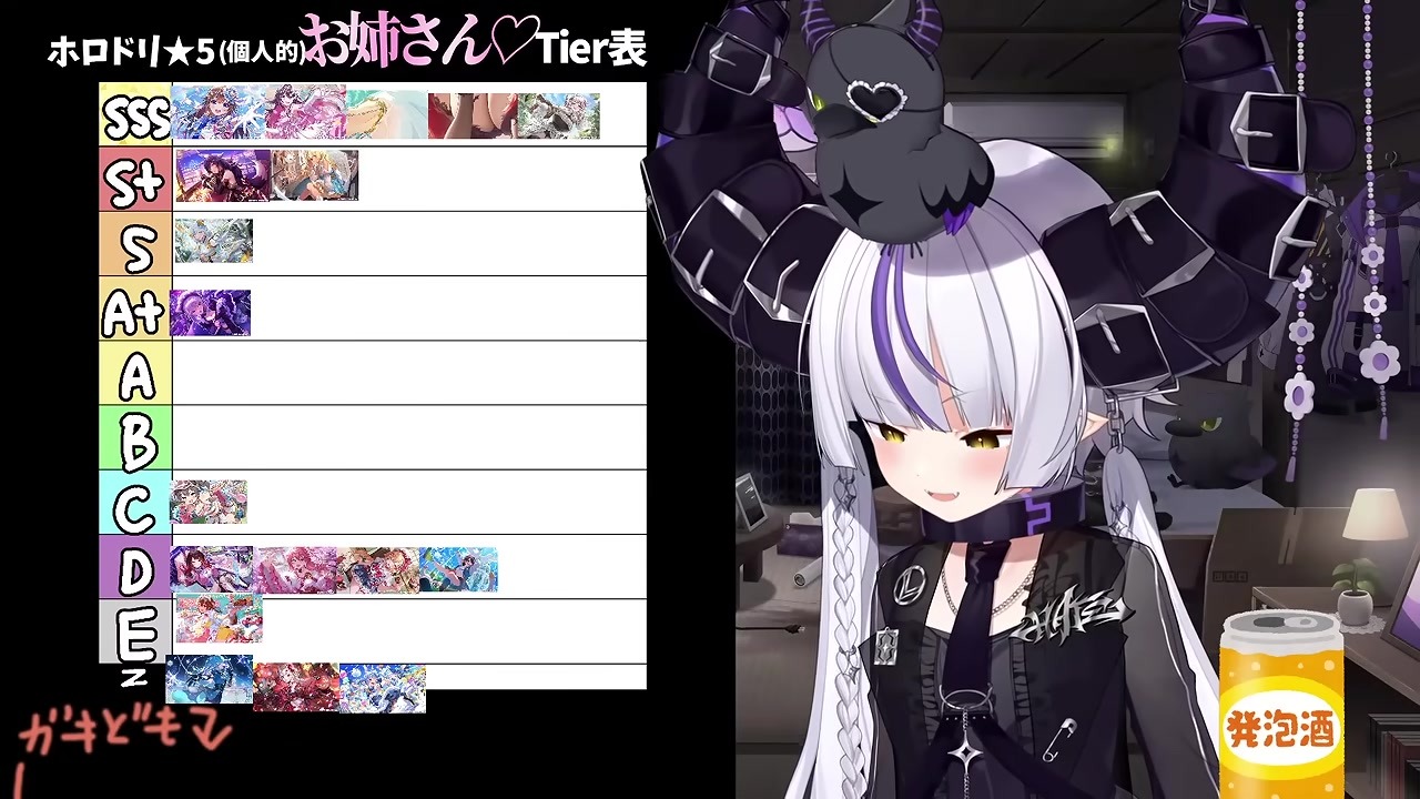 【ホロドリ】ノエル団長のデカさにSSSを認定するラプラス