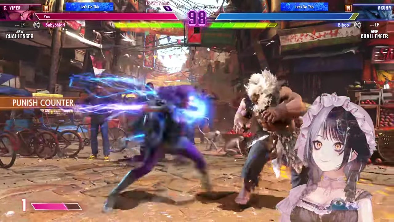 [SF6] Shiori Gets a 16-Win Streak on Biboo with Ingrid