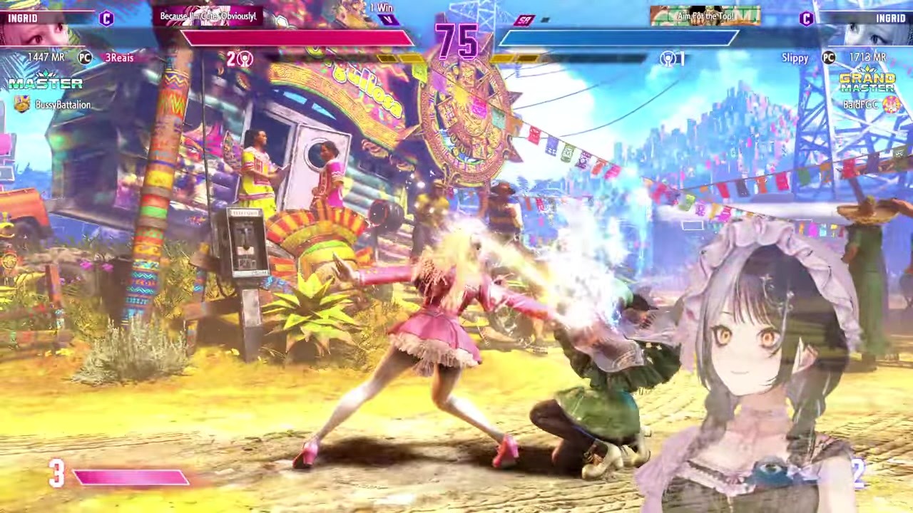 [SF6] Bijou's coach avenges her by defeating Shiori in an Ingrid mirror match
