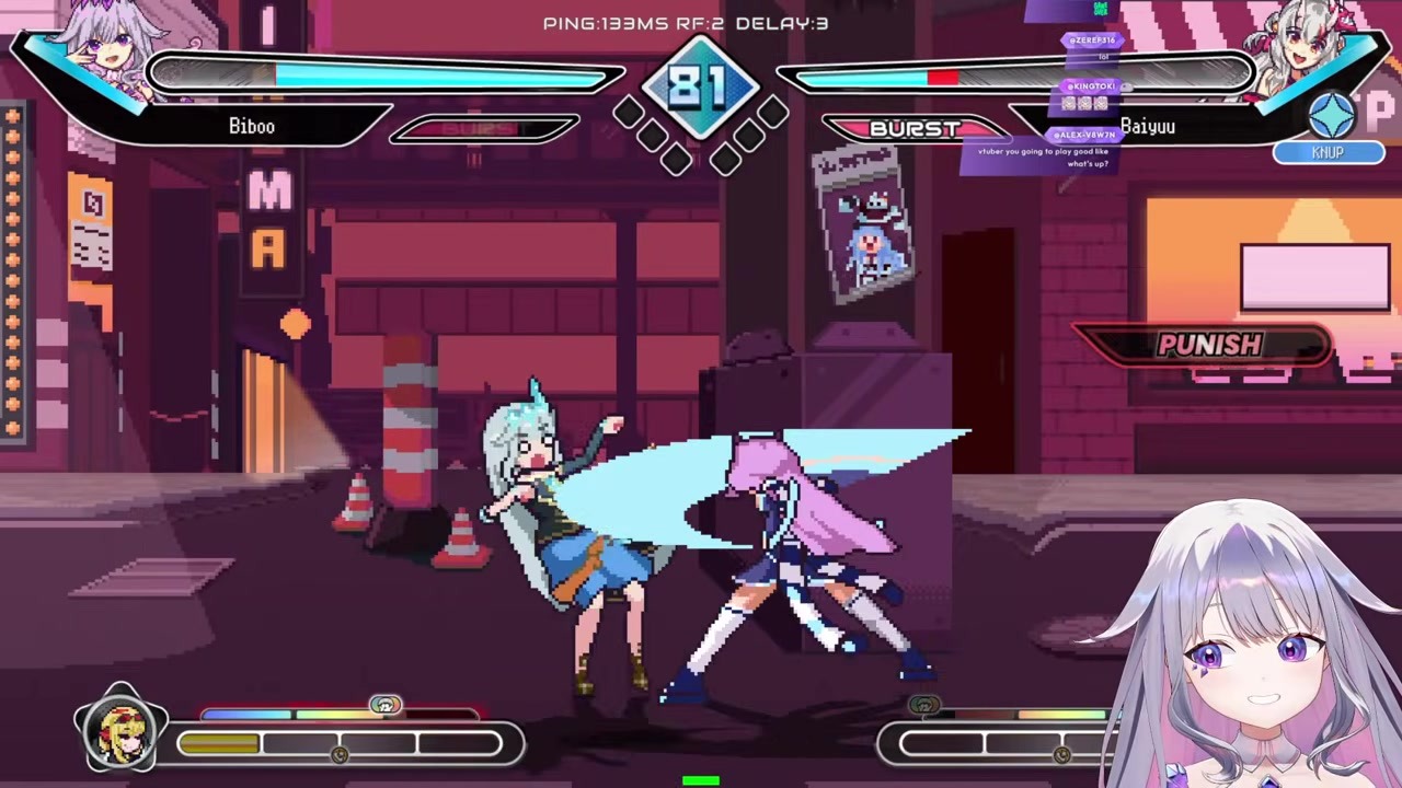 [Fighting Game] Bijou declares "I'll destroy the dev," but gets steamrolled by merciless combos