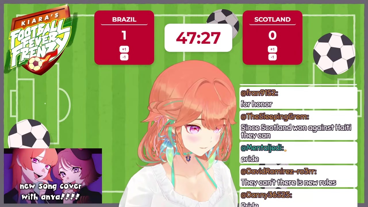 [Brazil Match] Kiara Goes Wild as Vini's 2nd Goal 'Might Get Abducted'