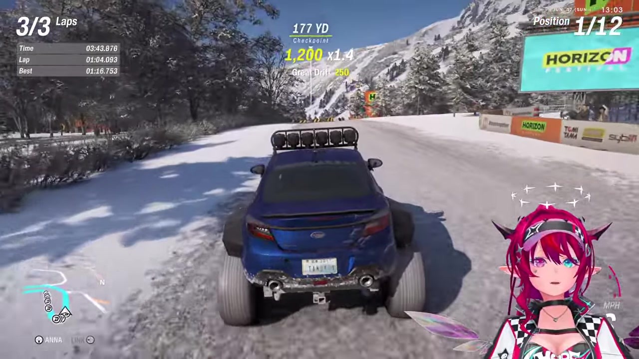 [FH6] Pressure-Sensitive IRyS Rewinds and Still Takes 2nd by 0.2s