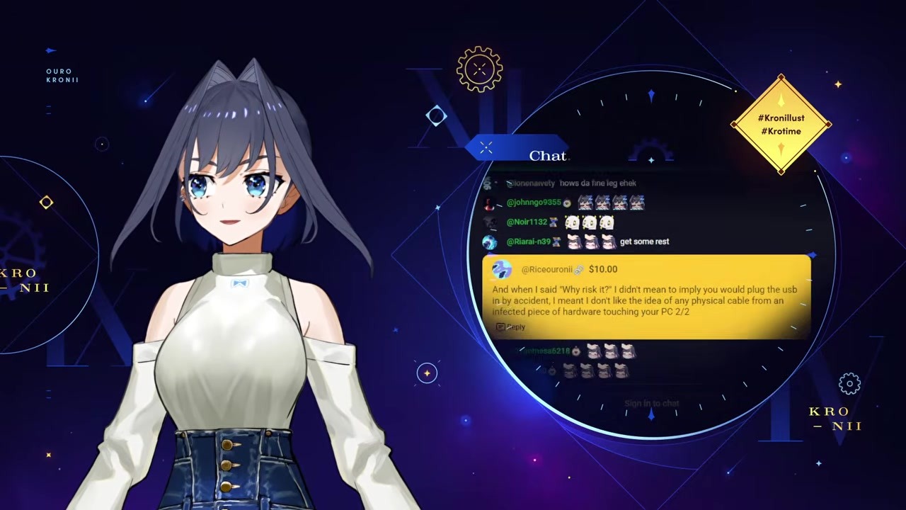 [Saily] Kronii Panics After Almost Forgetting the Saily eSIM Promo