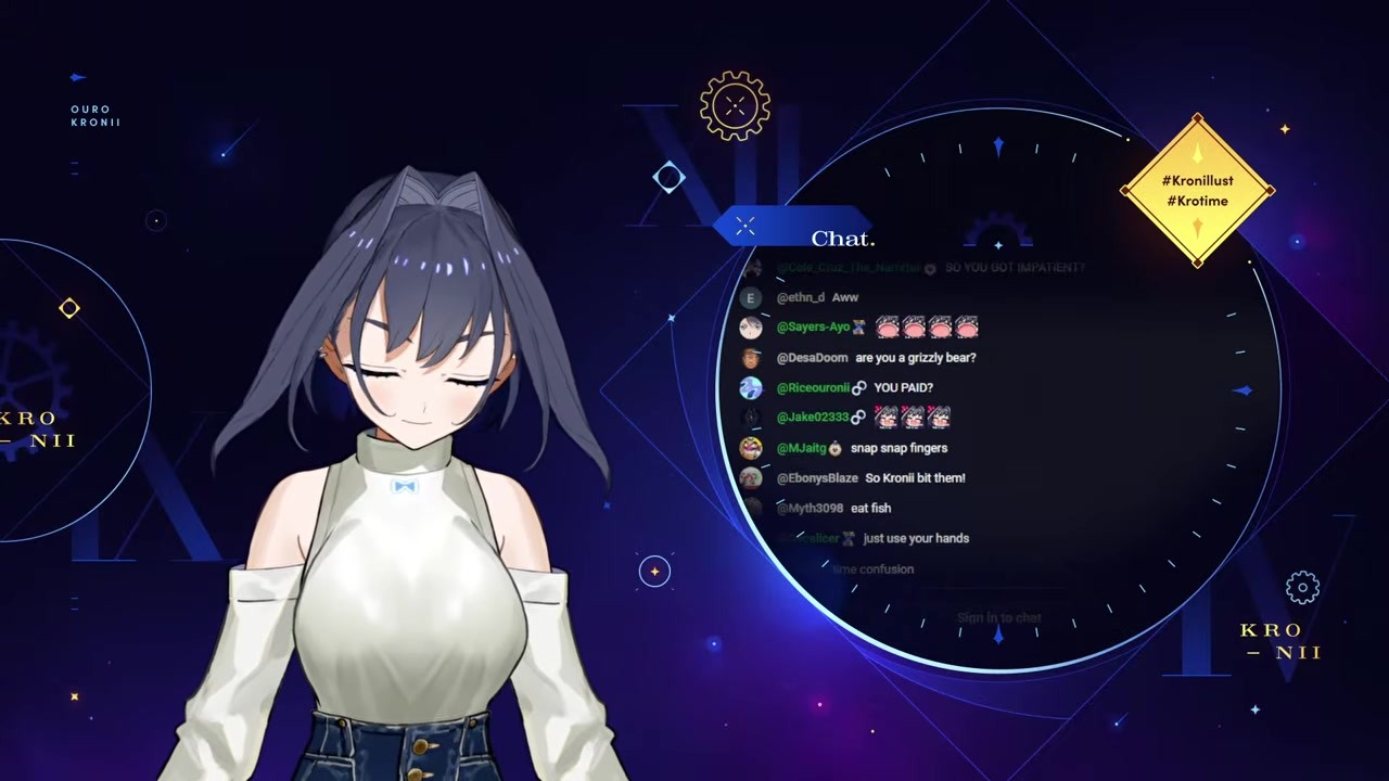 [Fishing Pond] Kronii grabs fish with bare hands after Fuwawa eggs her on