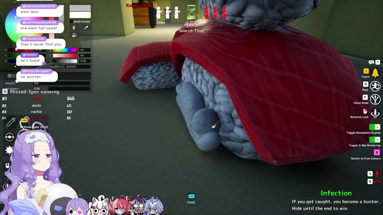 【めっちゃカメレオン】レイを見たのにRachi探すムーナ