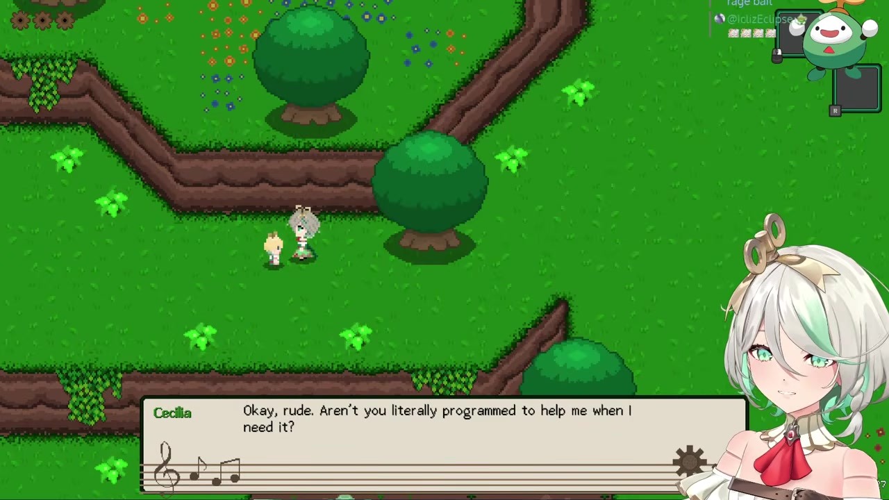 【本人】ゲーム内分身に「私だ」と気づくCecilia