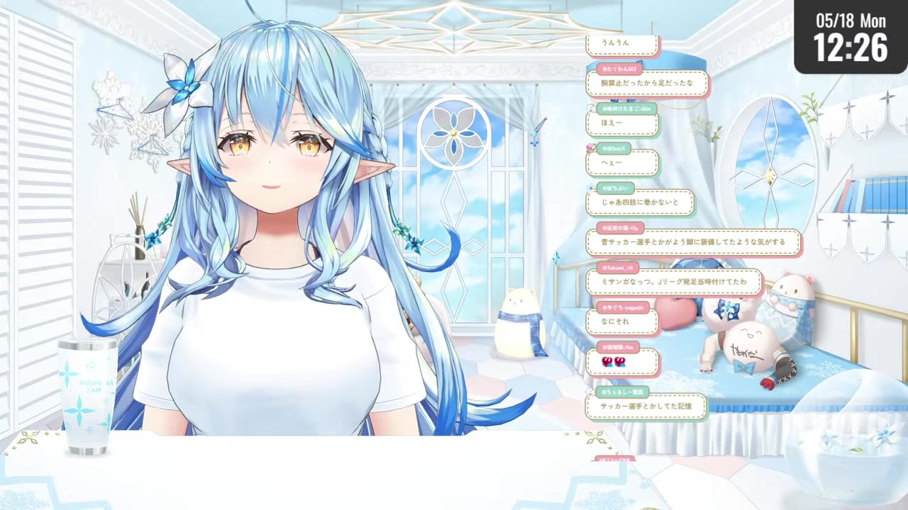 【朝雑談】「利き足って何？」から利き鼻まで知らない雪花ラミィ