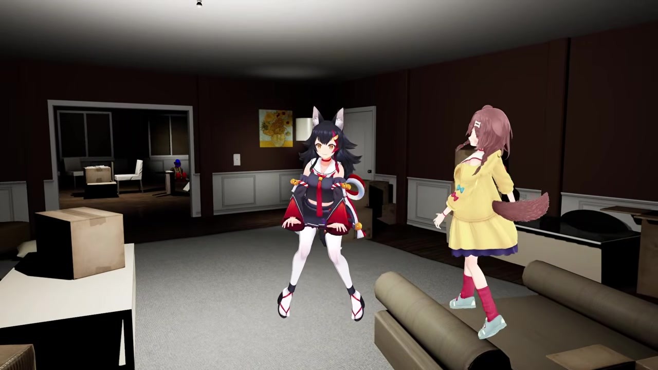 【3Dコラボ】キーボード不具合で「ホラーだ！」と絶叫するころね