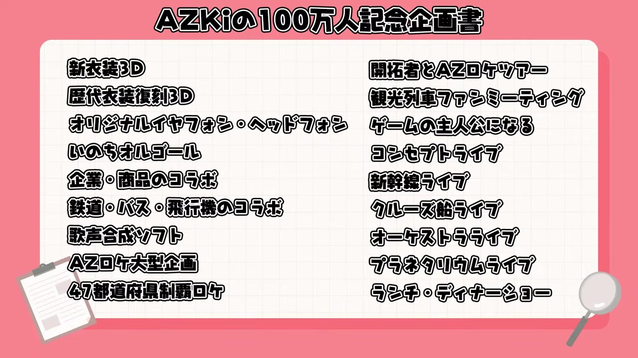【重大告知】夢リスト公開で「供養」呼ばわりに焦るAZKi